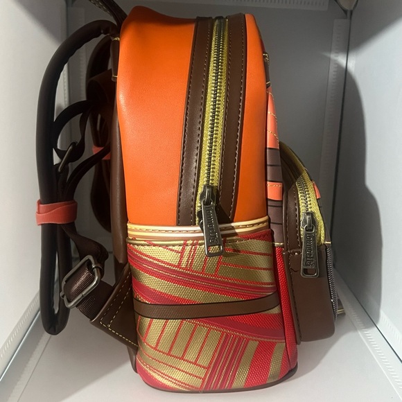 Black Panther Wankanda Forever Soldier Loungefly Mini Backpack - Picture 2 of 4